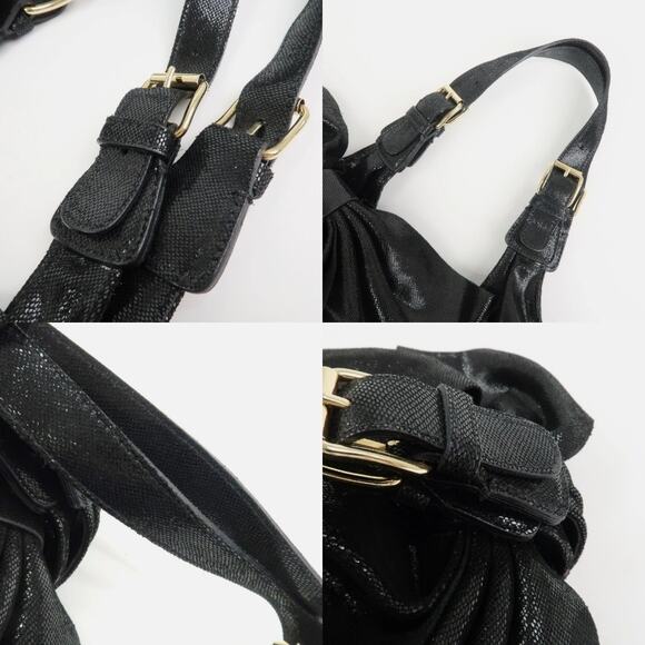 💎✨BEAUTIFUL✨💎Authentic VALENTINO RED Leather Ribbon Shoulder Bag - Picture 6 of 15